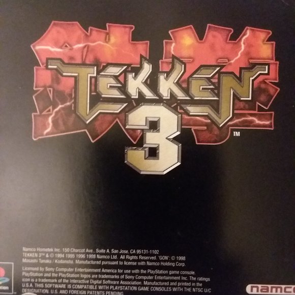 Sony PlayStation Tekken 3 Like New - Picture 4 of 5